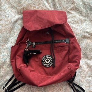 Kipling Deep Red Men's Backpack